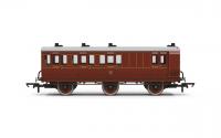 R40540 Hornby LB&SCR 6 wheel Brake third class coach 106